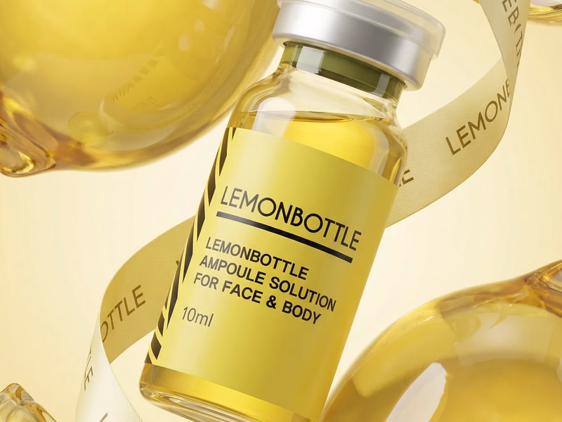Lemon Bottle product vials